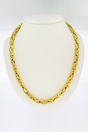 Byzantinischen Herren Kette 585 Gold - 80 cm