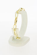 14 Karat Gold Charm Armband - 20,6 cm