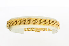 Panzerarmband 18 Karat Gold - 20,5 cm