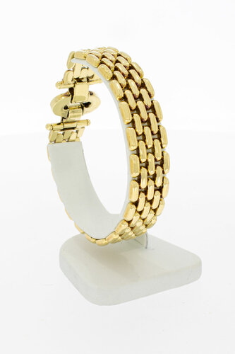 Stbchen armband aus 14 Karat Gold - 19,8 cm