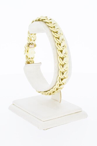 Geflochtenes Armband 585 Gold - 20,3 cm