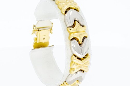 Herzarmband 18 Karat Gold - 18,5 cm