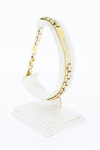 18 Karat Goldbarrenarmband - 22 cm