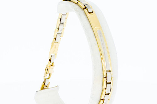 18 Karat Goldbarrenarmband - 22 cm