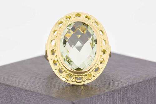 Retro Parsolith Goldring 14 Karat - 18,2 mm