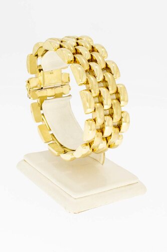 14 Karat Goldbarrenarmband - 18,5 cm