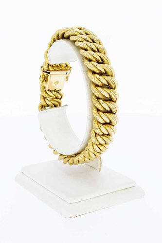 18 Karat geflochtenes Gold Armband - 20,5 cm