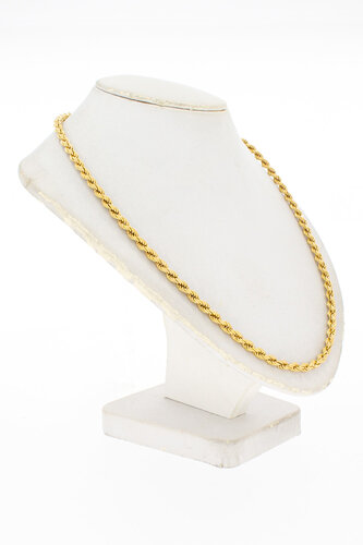 18 Karat Gold Kordelkette - 62,7 cm