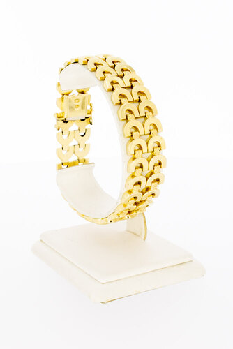 Geflochtenes Armband 750 Gold - 20,0 cm