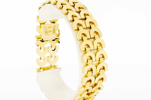 Geflochtenes Armband 750 Gold - 20,0 cm