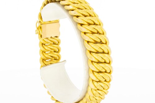 Geflochtenes Armband 18 Karat Gold - 20 cm