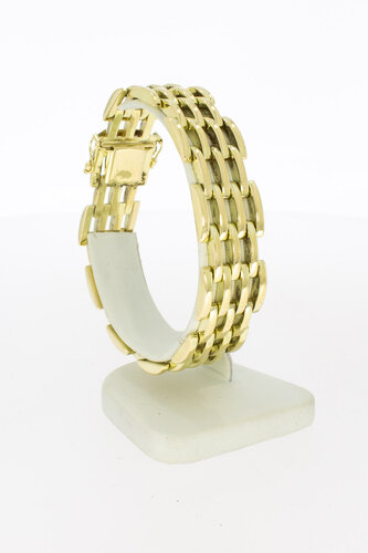 Goldbarren Armband 14 Karat - 19,8 cm