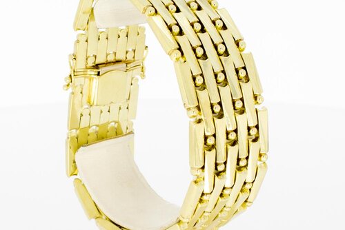 14 Karat Goldbarren armband - 19,3 cm