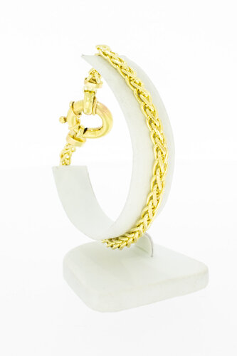 Fuchsschwanz Gold Armband 14 Karat - 23 cm