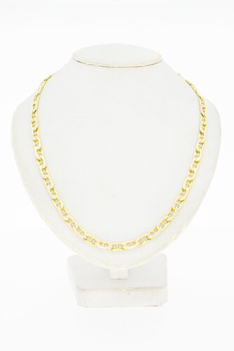 Falkenauge Kette 14 Karat Gold - 62,4 cm