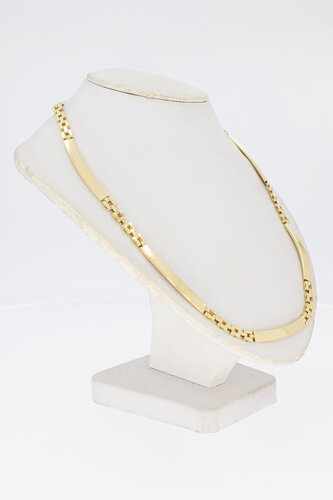 14 Karat Gold Milaneserkette - 45,5 cm