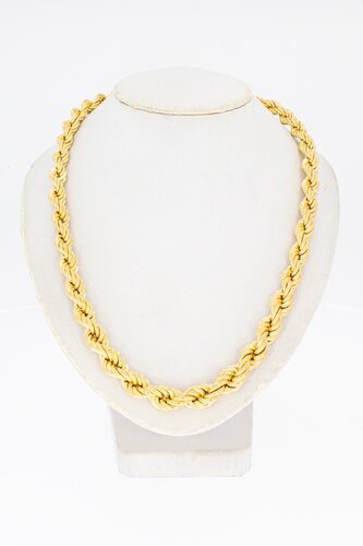 18 Karat Gold Kordel Kette - 51,1 cm