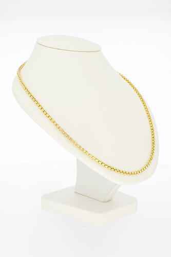 Venezianische Goldkette 18 Karat - 72 cm