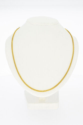 Fuchsschwanz Kette aus 18 Karat Gold - 51,2 cm