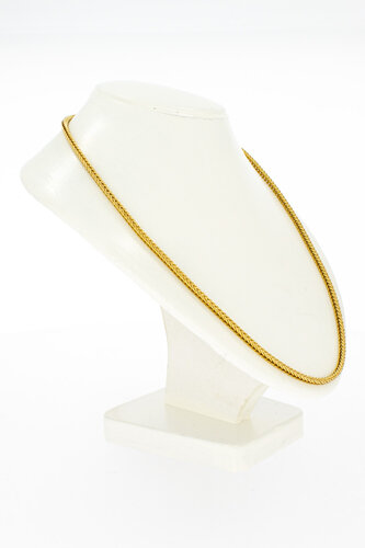 Fuchsschwanz Kette aus 18 Karat Gold - 60,9 cm