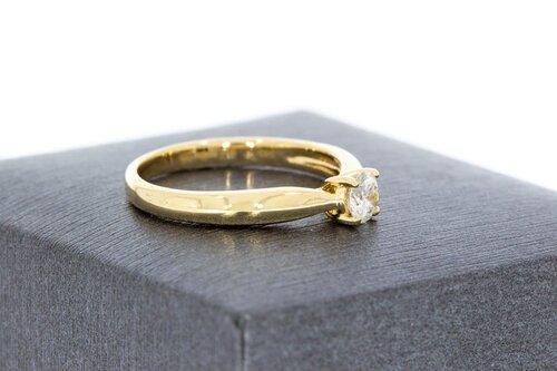 Diamant Ring 14 Karat Gelbgold - 16,7