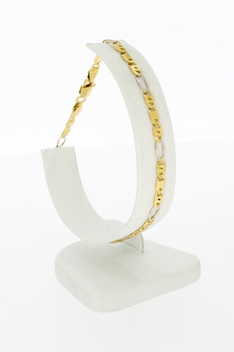 Falkenauge Armband 18 Karat Gold - 21,6 cm