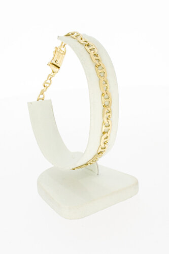 Ankerarmband 14 Karat Gold - 21 cm