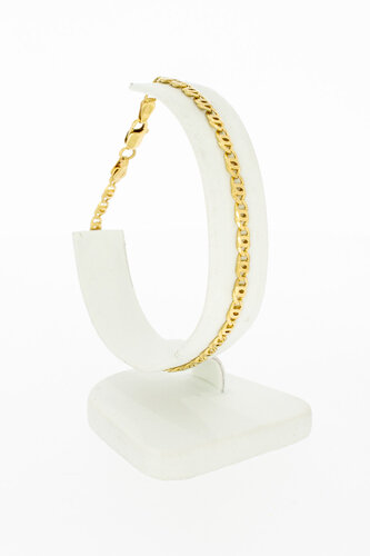 Falkenauge Armband aus 18 Karat Gold - 21,9 cm