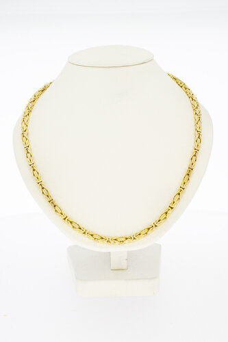 Byzantinische Kette 14 Karat Gold - 81 cm