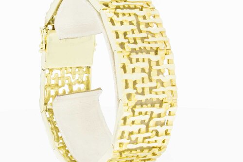 14 Karat Vintage Gold Armband - 18,8 cm