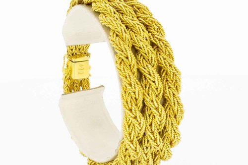 Bytantinisches Armband 18 Karat Gold - 19 cm