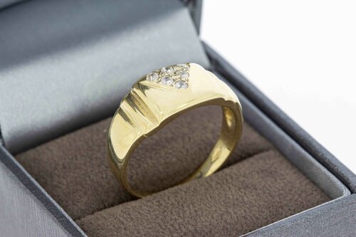 Statement-Ring 14 Karat Gold - 19,8 mm