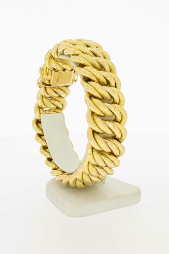 Geflochtenes Armband 18 Karat Gold - 21,2 cm